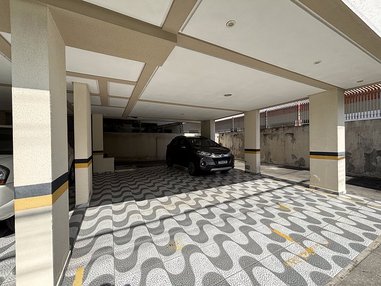 Apê com A/C, Garagem e Wi-Fi | 300m Canasvieiras