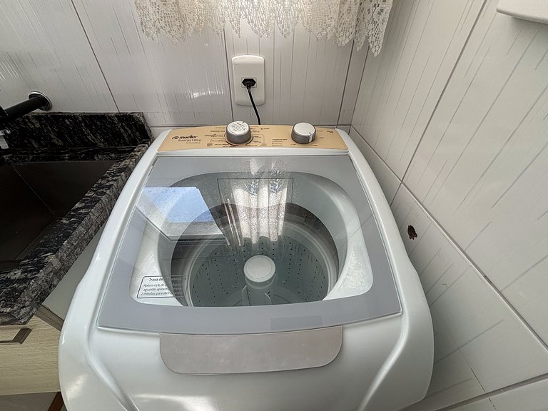 Apê com A/C, Garagem e Wi-Fi | 300m Canasvieiras