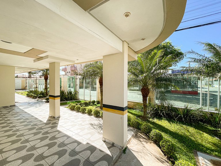 Studio coladinho da Praia de Canasvieiras c/ AC