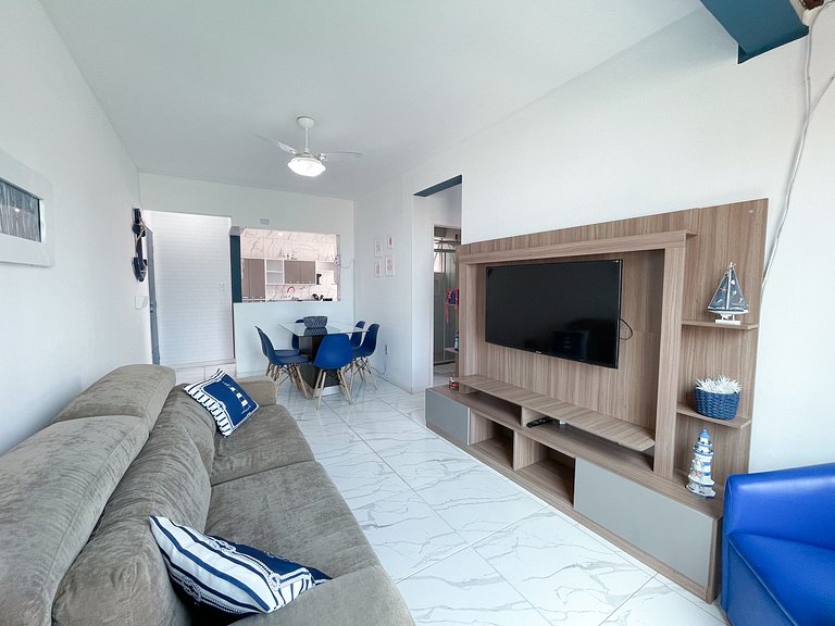 Apê Completo, A/C, Wi-Fi | 300m Praia Canasvieiras