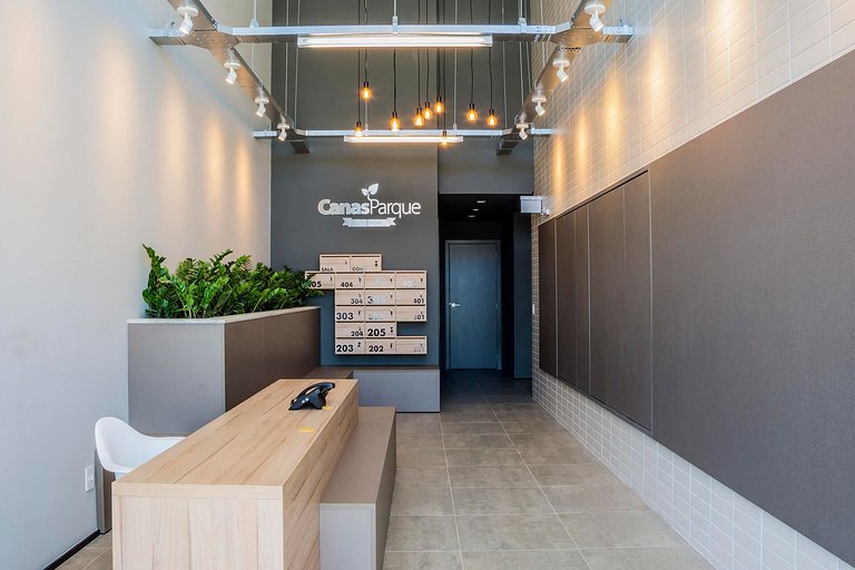 Apê Moderno, A/C | 450m Praia Canasvieiras