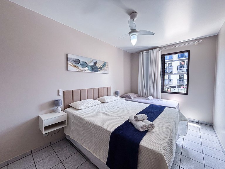 Aconchegante Apto a 250m da Praia de Canas #CVA20