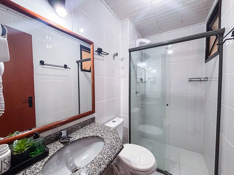 Aconchegante Apto a 250m da Praia de Canas #CVA20