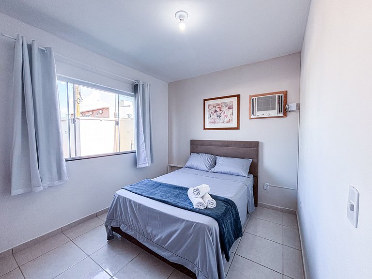 Apê Completo, Wi-Fi | 5min de Carro da Praia de Canasvieiras