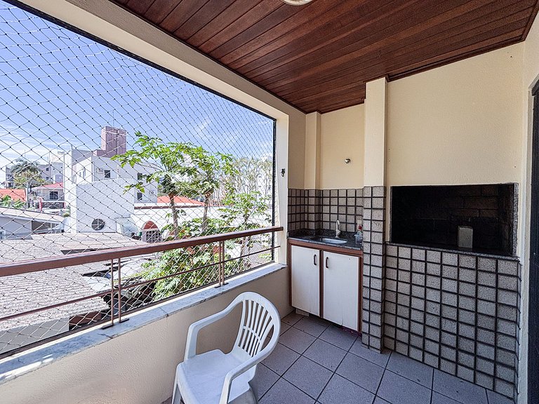 Apê Completo | Garagem | 250m Praia Canasvieiras