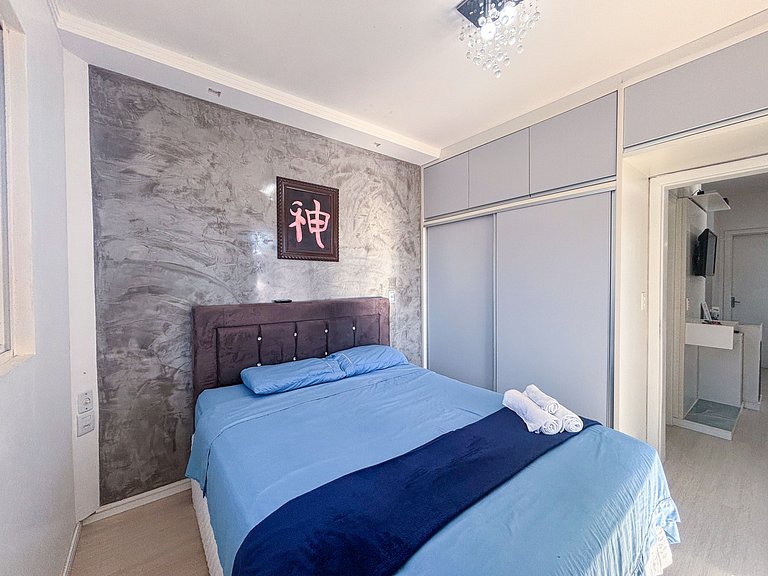 Apê Completo | Garagem | 250m Praia Canasvieiras