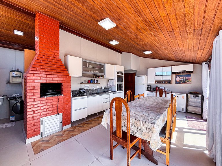 Cobertura A/C, Wi-Fi | 350m Praia Canasvieiras