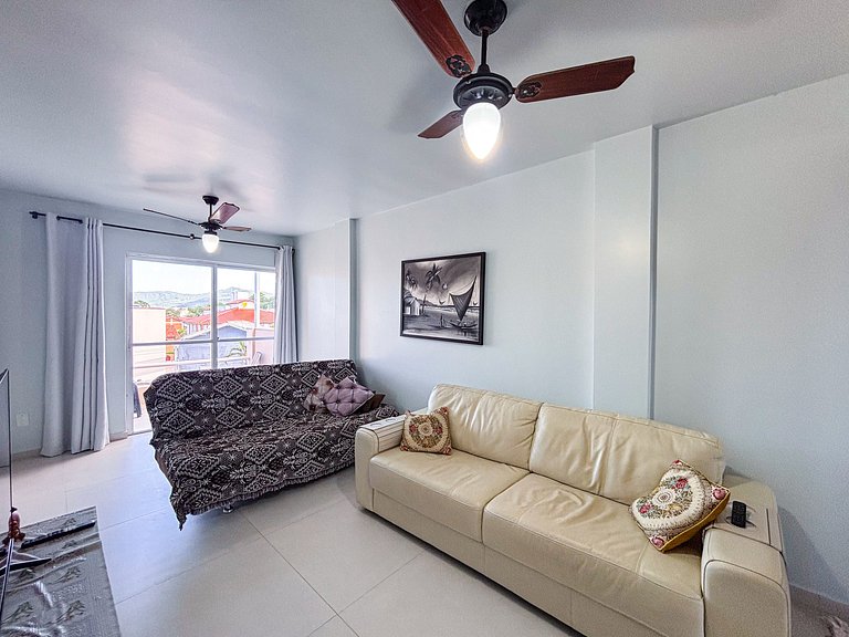 Cobertura A/C, Wi-Fi | 350m Praia Canasvieiras