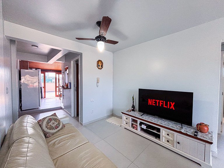 Cobertura A/C, Wi-Fi | 350m Praia Canasvieiras