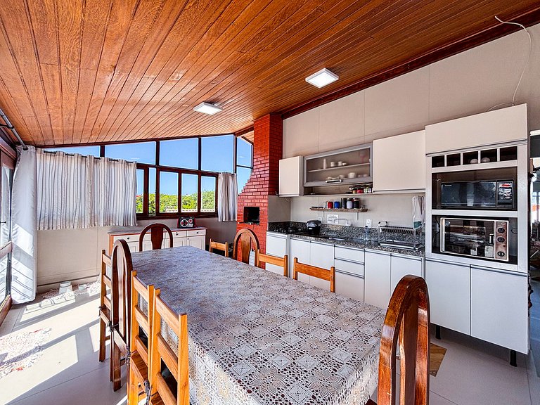 Cobertura A/C, Wi-Fi | 350m Praia Canasvieiras