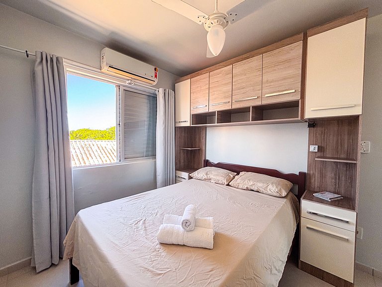 Cobertura A/C, Wi-Fi | 350m Praia Canasvieiras