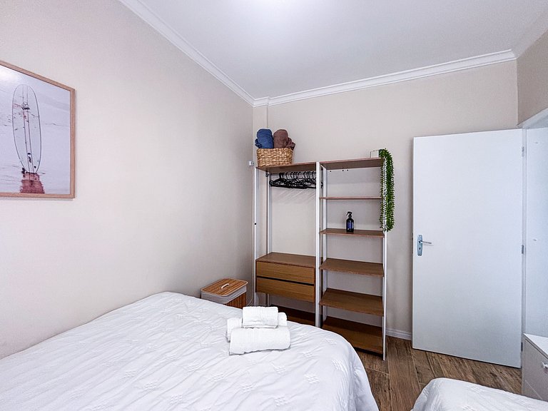 Apê Frente-mar, com vista para a Ilha