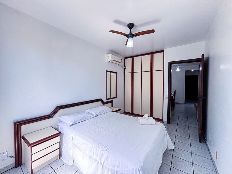 Apê Completo, A/C, Wi-Fi | 300m Praia Canasvieiras