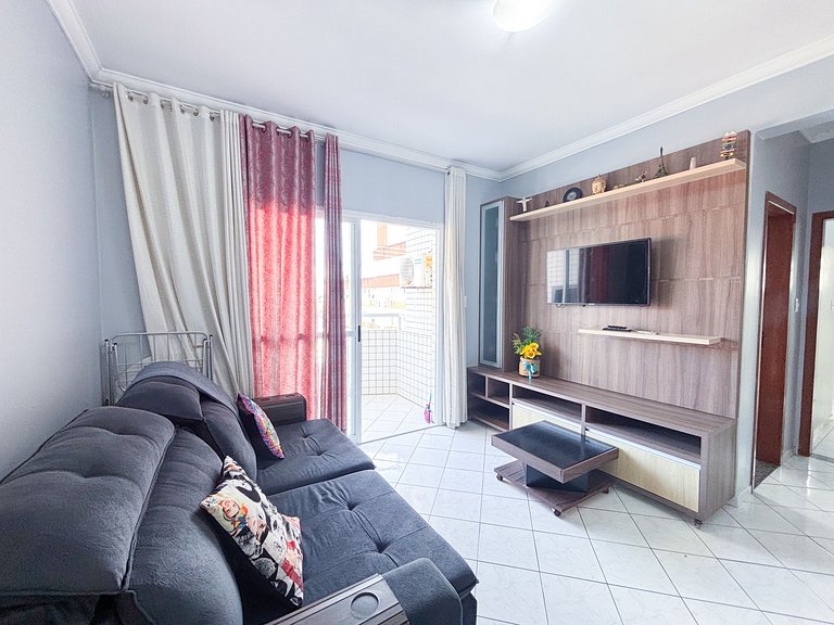Apê Espaçoso, A/C | 250m Praia de Canasvieiras