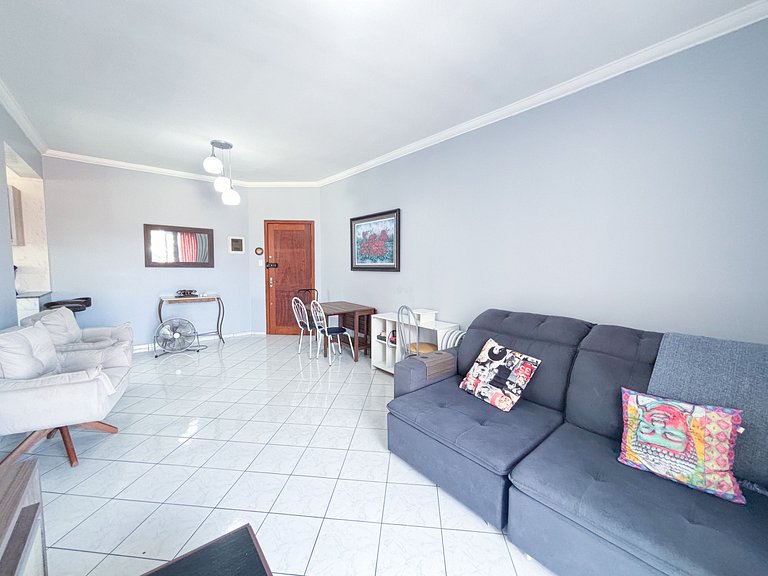 Apê Espaçoso, A/C | 250m Praia de Canasvieiras