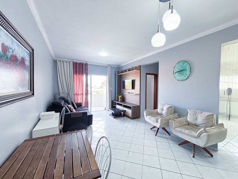 Apê Espaçoso, A/C | 250m Praia de Canasvieiras