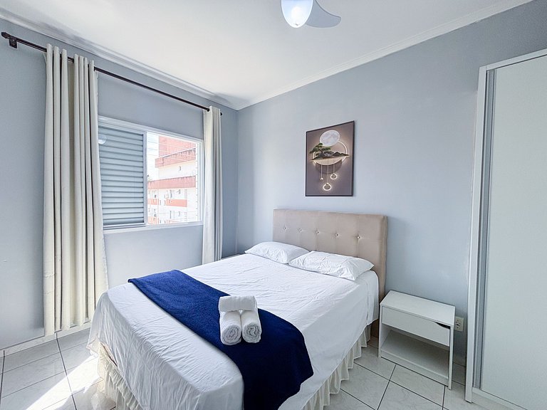 Apê Espaçoso, A/C | 250m Praia de Canasvieiras